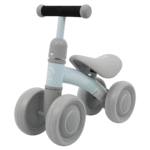 Pierwszy Rowerek biegowy PettyTrike dla dzieci Niebieski 4-kołowy Jeździk SporTrike - obrazek 2