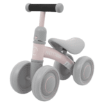 Pierwszy Rowerek biegowy PettyTrike dla dzieci Różowy 4-kołowy Jeździk SporTrike - obrazek 2