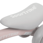 Pierwszy Rowerek biegowy PettyTrike dla dzieci Różowy 4-kołowy Jeździk SporTrike - obrazek 7