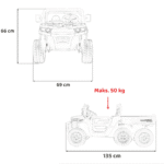 pojazd farmer truck speed 900 czarny - zdjecie produktu 13