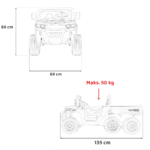 pojazd farmer truck speed 900 czerwony - zdjecie produktu 13