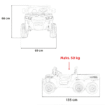 pojazd farmer truck speed 900 niebieski - zdjecie produktu 13
