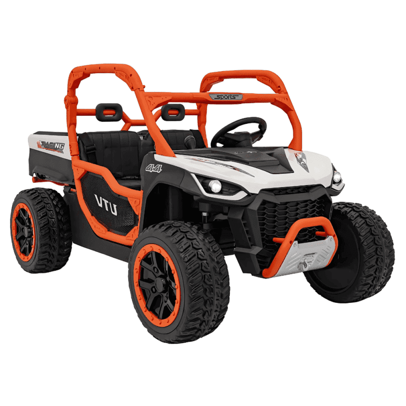 pojazd farmer truck utv racing bialy