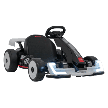 pojazd gokart audi z funkcja driftu bialy