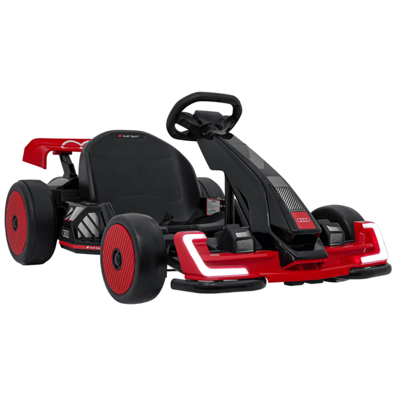 pojazd gokart audi z funkcja driftu czerwony