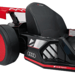 pojazd gokart audi z funkcja driftu czerwony - zdjecie produktu 10