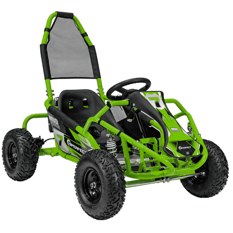 pojazd gokart spalinowy mud monster zielony