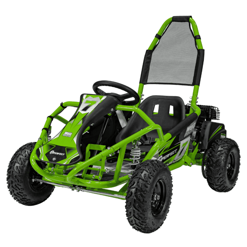pojazd gokart spalinowy mud monster zielony - zdjecie produktu 1