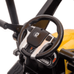 pojazd mega traktor d68 z przyczepka zolty - zdjecie produktu 9