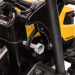 pojazd mega traktor d68 z przyczepka zolty - zdjecie produktu 10