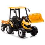 pojazd mega traktor d68 z przyczepka zolty - zdjecie produktu 13