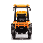 pojazd mega traktor d68 z przyczepka zolty - zdjecie produktu 4