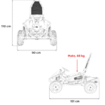 Pojazd MUD MONSTER Czerwony - obrazek 14