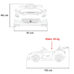 Pojazd Maserati MC20 GT2 Czarny - obrazek 14