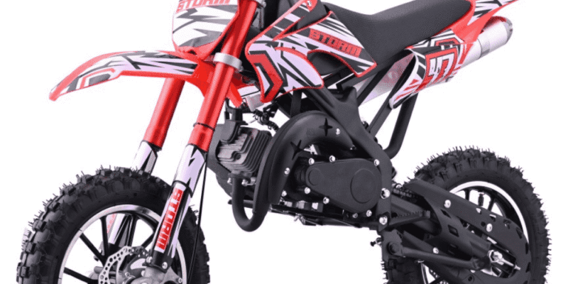 pojazd motor spalinowy 49cc storm czerwony - zdjecie produktu 1