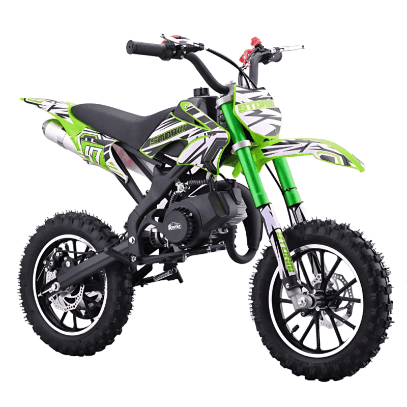 pojazd motor spalinowy 49cc storm zielony