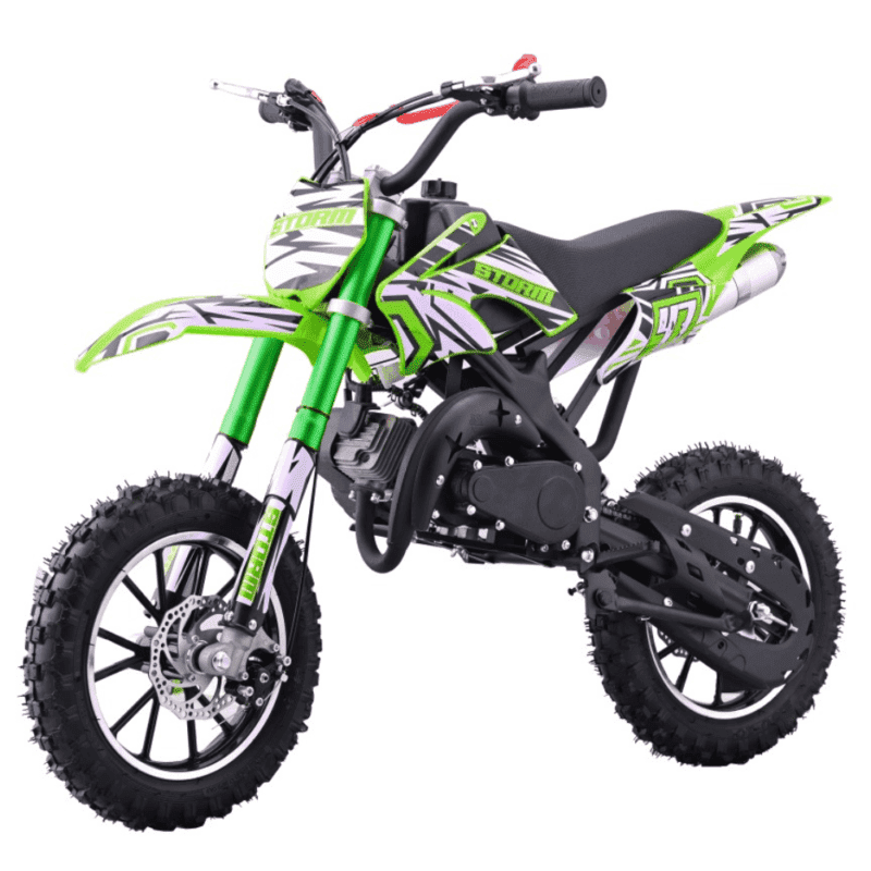 pojazd motor spalinowy 49cc storm zielony - zdjecie produktu 1
