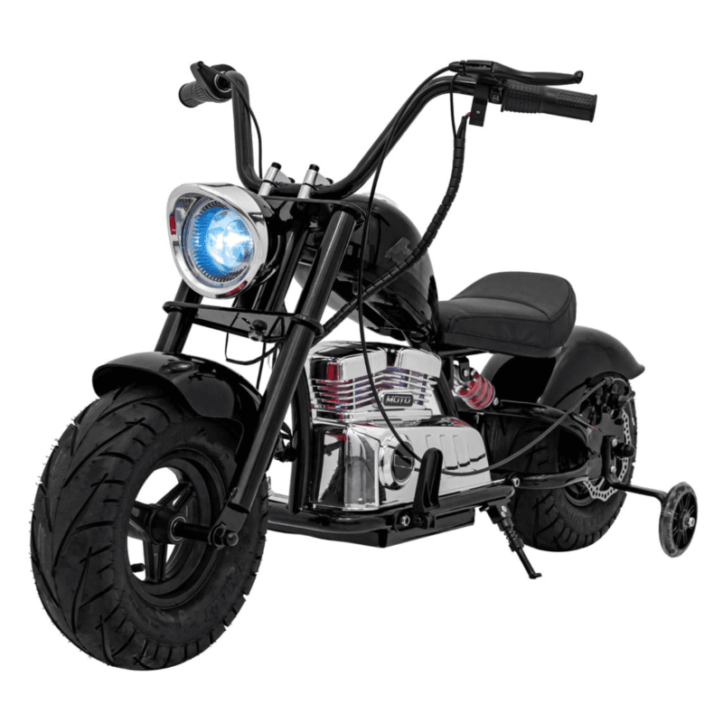 pojazd motorek chopper warrior czarny - zdjecie produktu 1