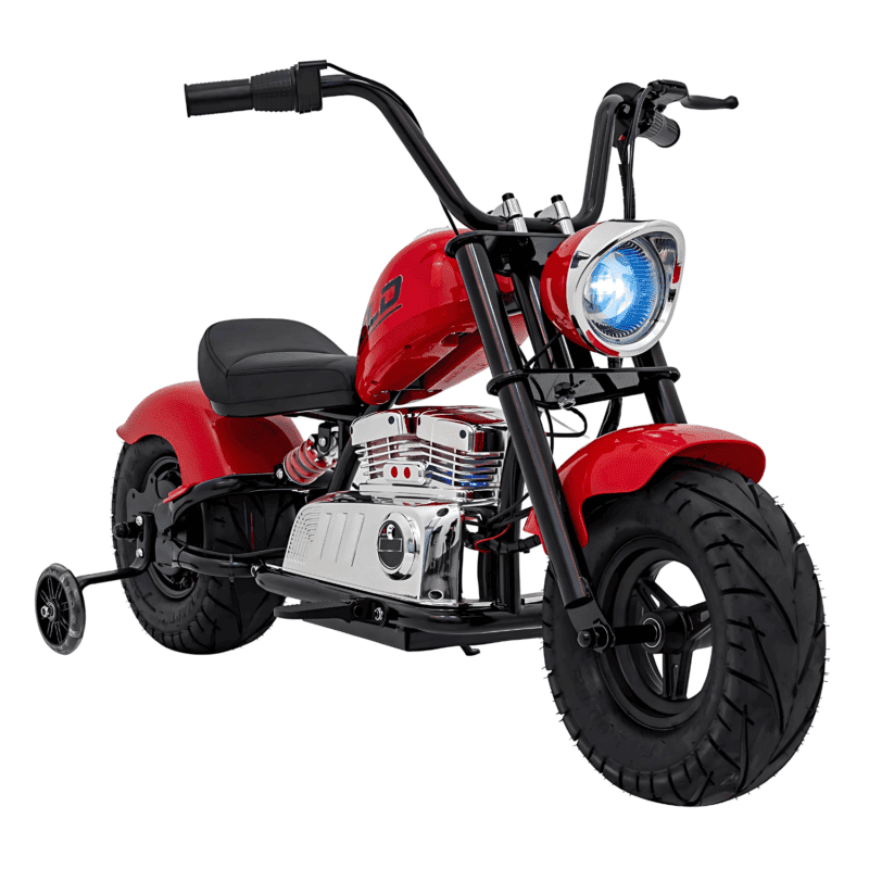 pojazd motorek chopper warrior czerwony