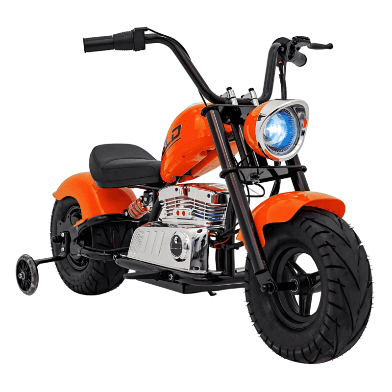 pojazd motorek chopper warrior pomaranczowy