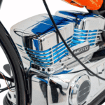 Pojazd Motorek Chopper Warrior Pomarańczowy - obrazek 11