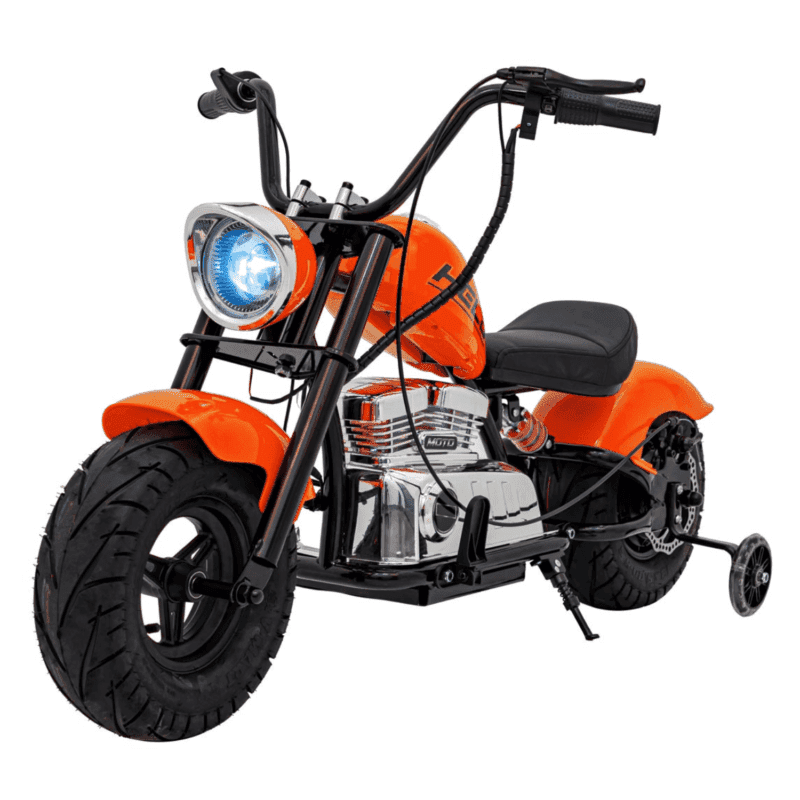 pojazd motorek chopper warrior pomaranczowy - zdjecie produktu 1