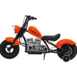 Pojazd Motorek Chopper Warrior Pomarańczowy - obrazek 7