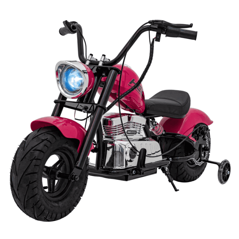 pojazd motorek chopper warrior rozowy - zdjecie produktu 1