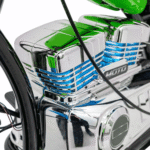 Pojazd Motorek Chopper Warrior Zielony - obrazek 13