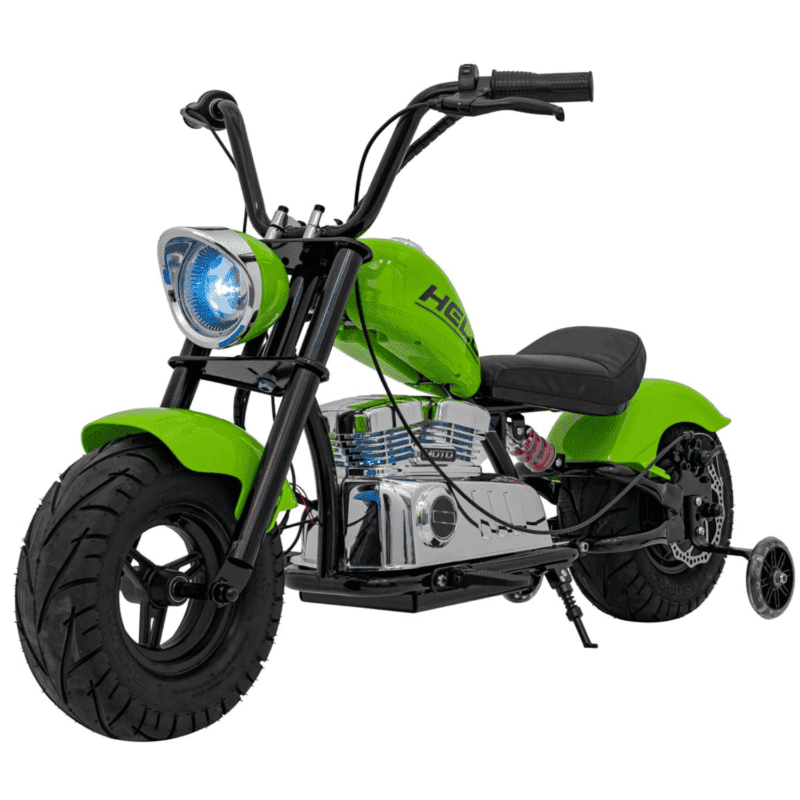 pojazd motorek chopper warrior zielony - zdjecie produktu 1