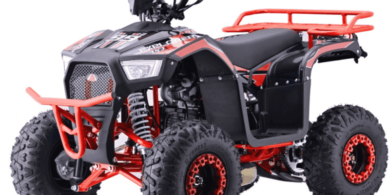 pojazd quad spalinowy 110cc explorer czerwony - zdjecie produktu 1