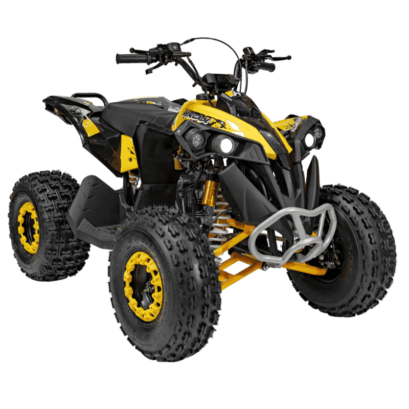 pojazd quad spalinowy renegade hiperfect 125cc zolty