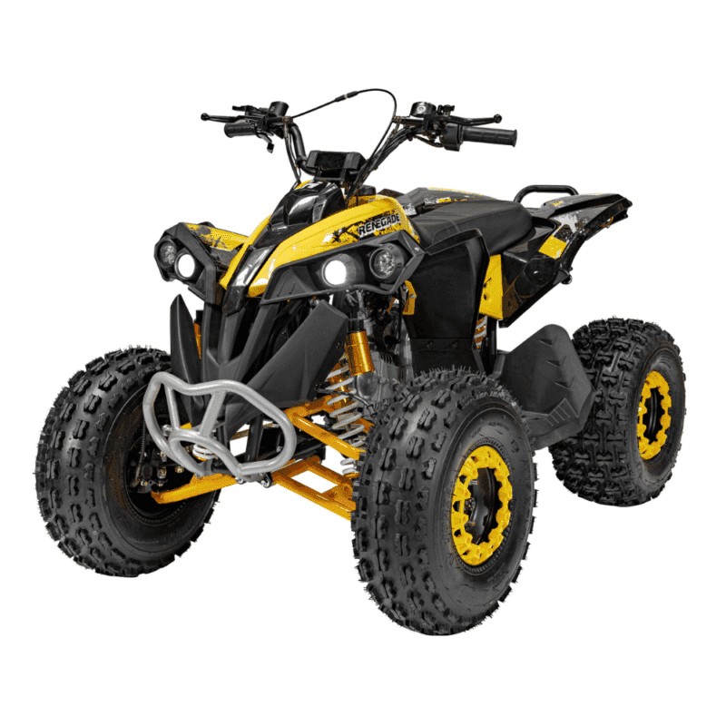 pojazd quad spalinowy renegade hiperfect 125cc zolty - zdjecie produktu 1