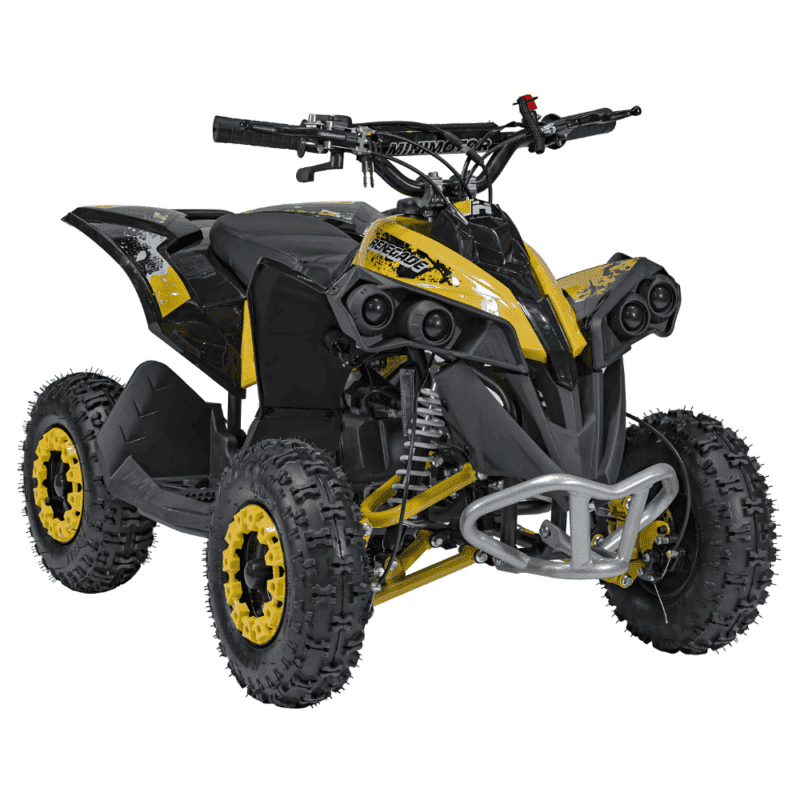 pojazd quad spalinowy renegade hiperfect 49cc zolty