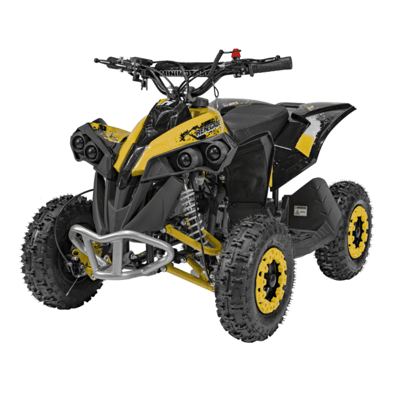 pojazd quad spalinowy renegade hiperfect 49cc zolty - zdjecie produktu 1