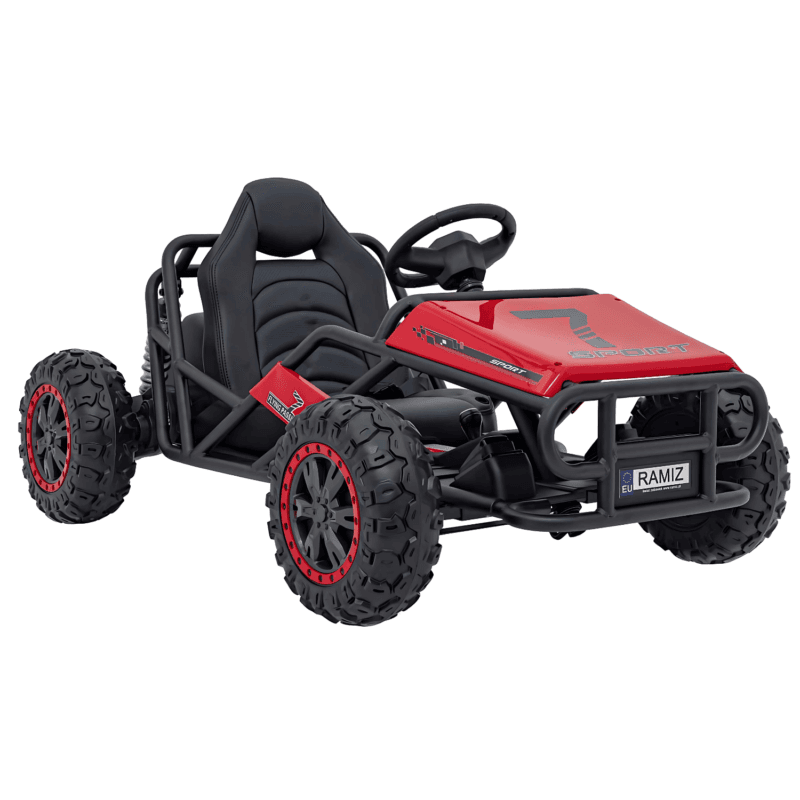 pojazd sport 5 czerwony