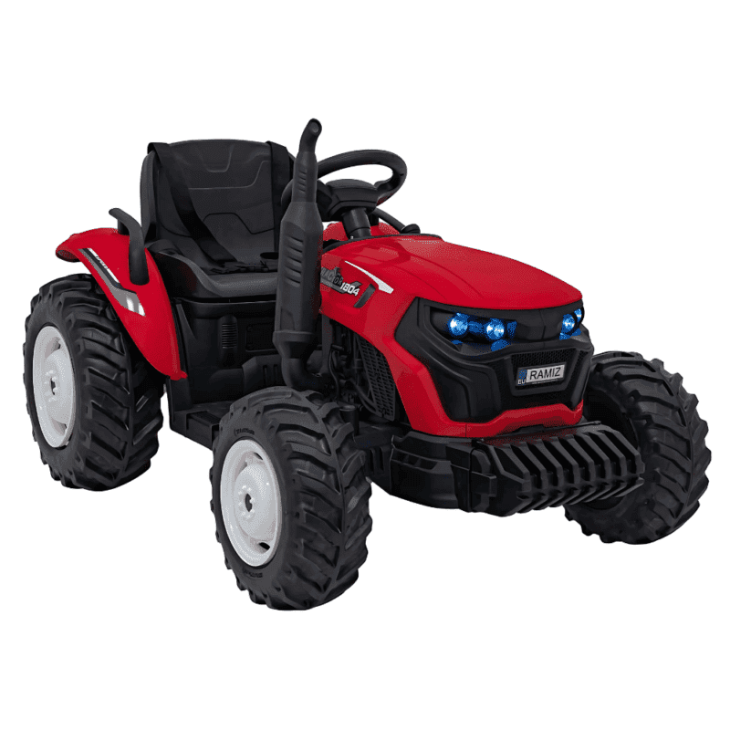 pojazd traktor grow 1804 czerwony