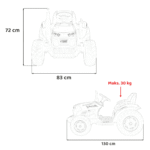 Pojazd Traktor GROW 1804 Czerwony - obrazek 14
