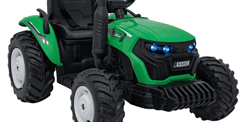 pojazd traktor grow 1804 jasno zielony