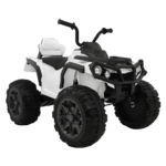 Quad ATV 2.4GHz na akumulator dla dzieci Biały + Pilot + Koła EVA + Radio MP3 + Wolny Start