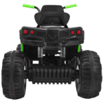 Quad ATV 2.4GHz na akumulator dla dzieci Czarno-zielony + Pilot + Koła EVA + Radio MP3 + Wolny Start - obrazek 4