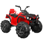 Quad ATV 2.4GHz na akumulator dla dzieci Czerwony + Pilot + Koła EVA + Radio MP3 + Wolny Start