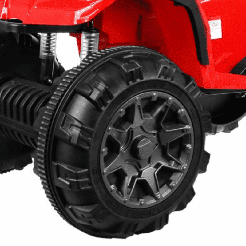 Quad ATV 2.4GHz na akumulator dla dzieci Czerwony + Pilot + Koła EVA + Radio MP3 + Wolny Start - obrazek 6
