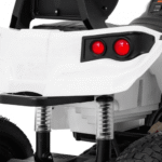 Quad ATV Air na akumulator dla dzieci Biały + Koła pompowane + Radio MP3 + Wolny Start - obrazek 8