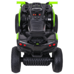 Quad ATV Air na akumulator dla dzieci Czarno-zielony + Koła pompowane + Radio MP3 + Wolny Start - obrazek 7