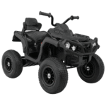 Quad ATV Air na akumulator dla dzieci Czarny + Koła pompowane + Radio MP3 + Wolny Start