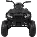 Quad ATV Air na akumulator dla dzieci Czarny + Koła pompowane + Radio MP3 + Wolny Start - obrazek 5