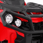 Quad ATV Air na akumulator dla dzieci Czerwony+ Koła pompowane + Radio MP3 + Wolny Start - obrazek 9