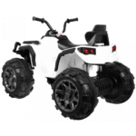 Quad ATV na akumulator dla dzieci Biały + Koła EVA + Radio MP3 + LED + Wolny Start - obrazek 4