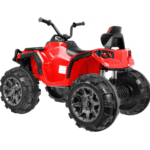 Quad ATV na akumulator dla dzieci Czerwony + Koła EVA + Radio MP3 + LED + Wolny Start - obrazek 4